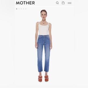 Mother Jeans Tomcat Ankle Fray